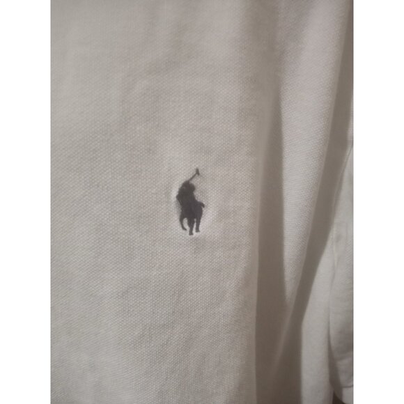 Polo Ralph Lauren Polo Shirt Mens 3XB Big White Short Sleeve Pony Collar Top - Picture 3 of 14